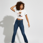 Tshirt de Algodón Croptop Osos - Imagen 7